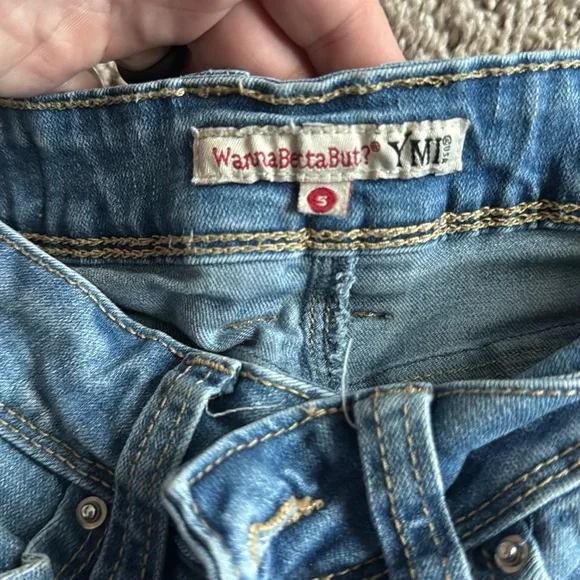 YMI Light Blue Skinny Jeans for Women - Picture 3 of 5